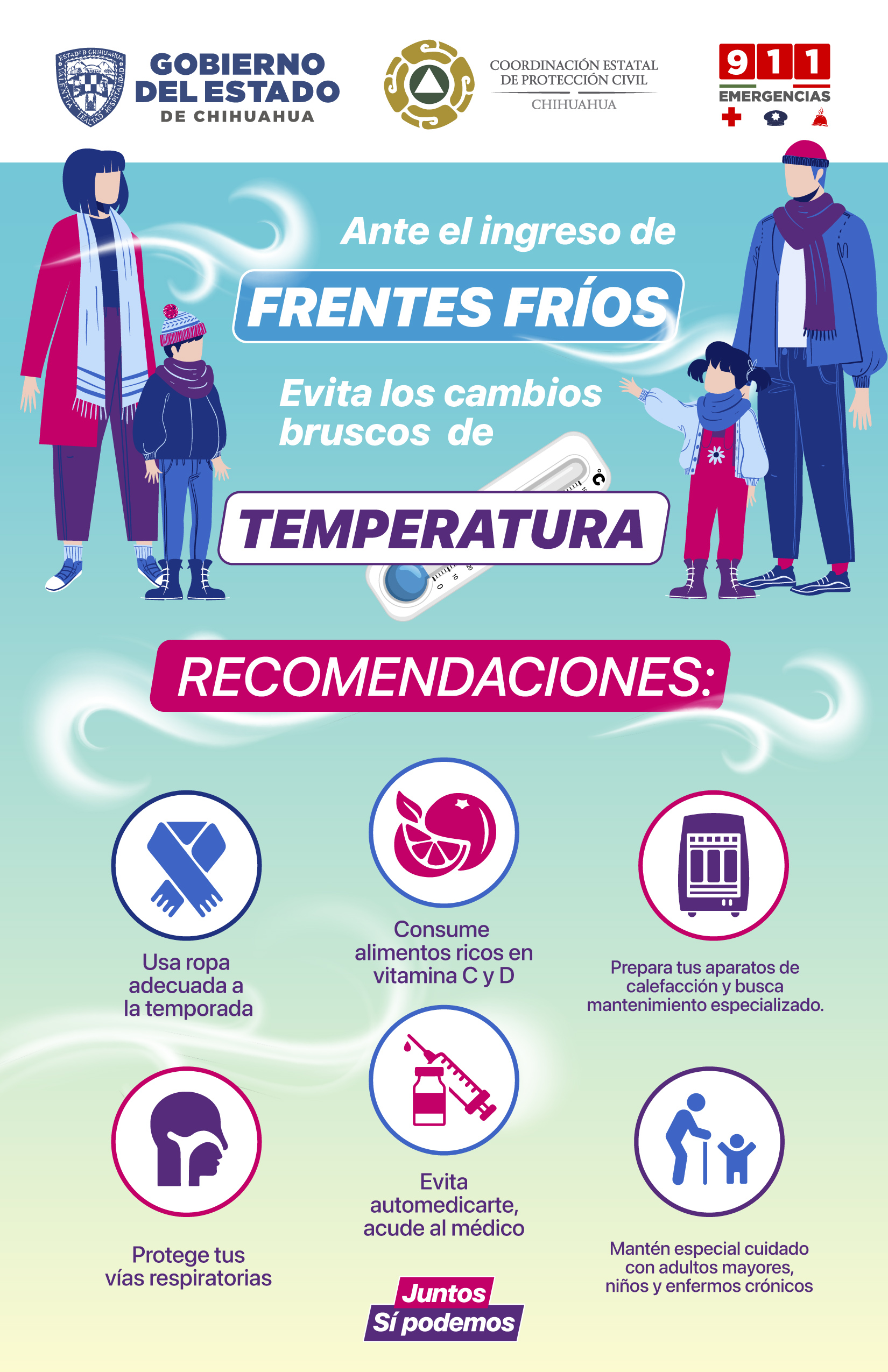 Emite Protecci N Civil Aviso Preventivo Por Ingreso Del Frente Fr O